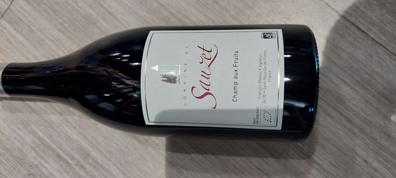 Champ aux fruits rouge
Domaine de Sauzet
Grenache/Cinsault/Syrah
9,50€