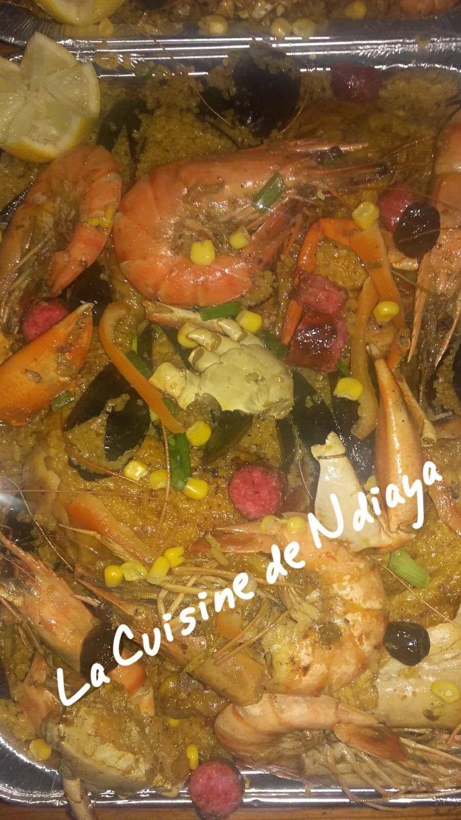 Paella à la Sénégalaise
