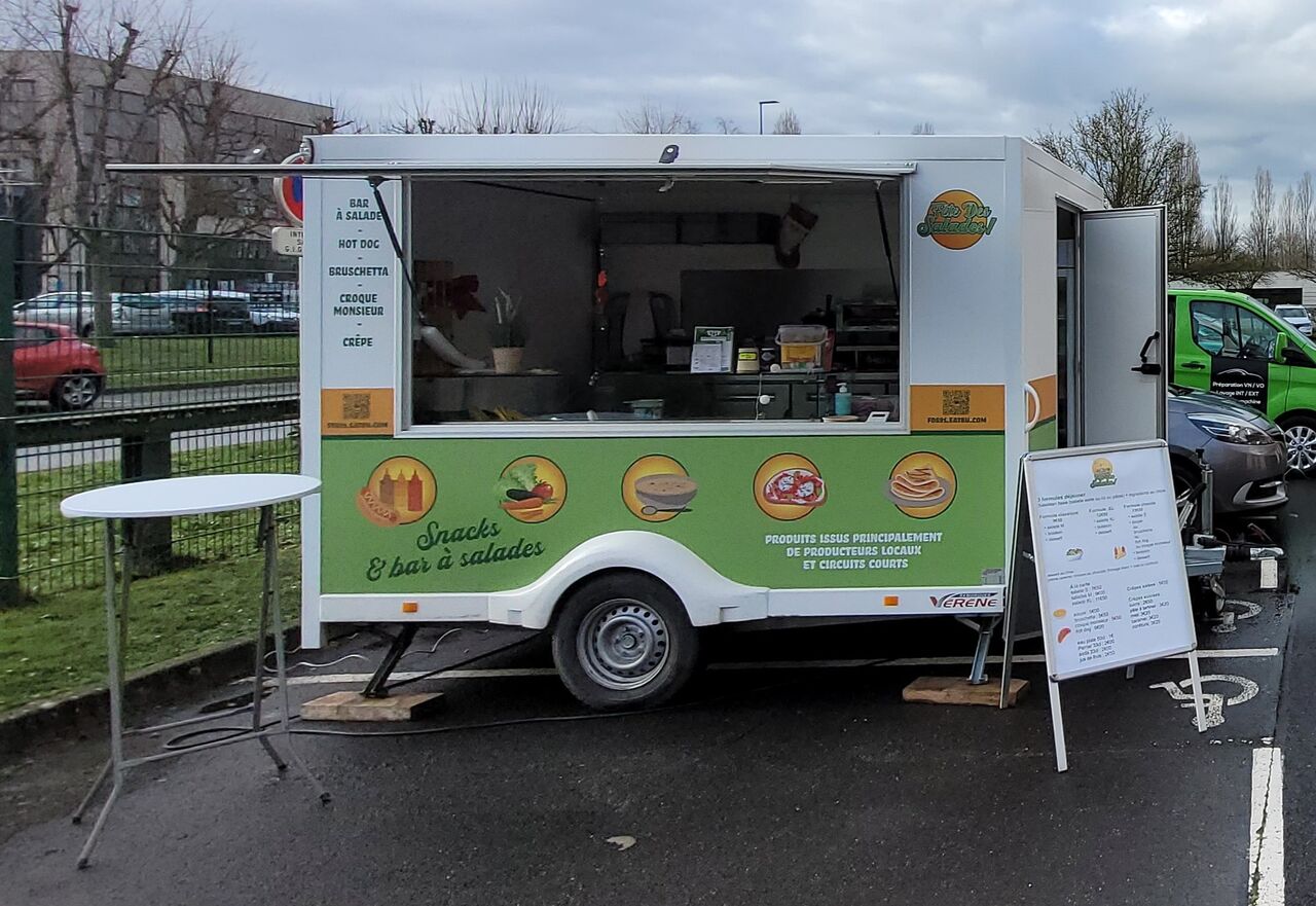 La remorque en couleurs