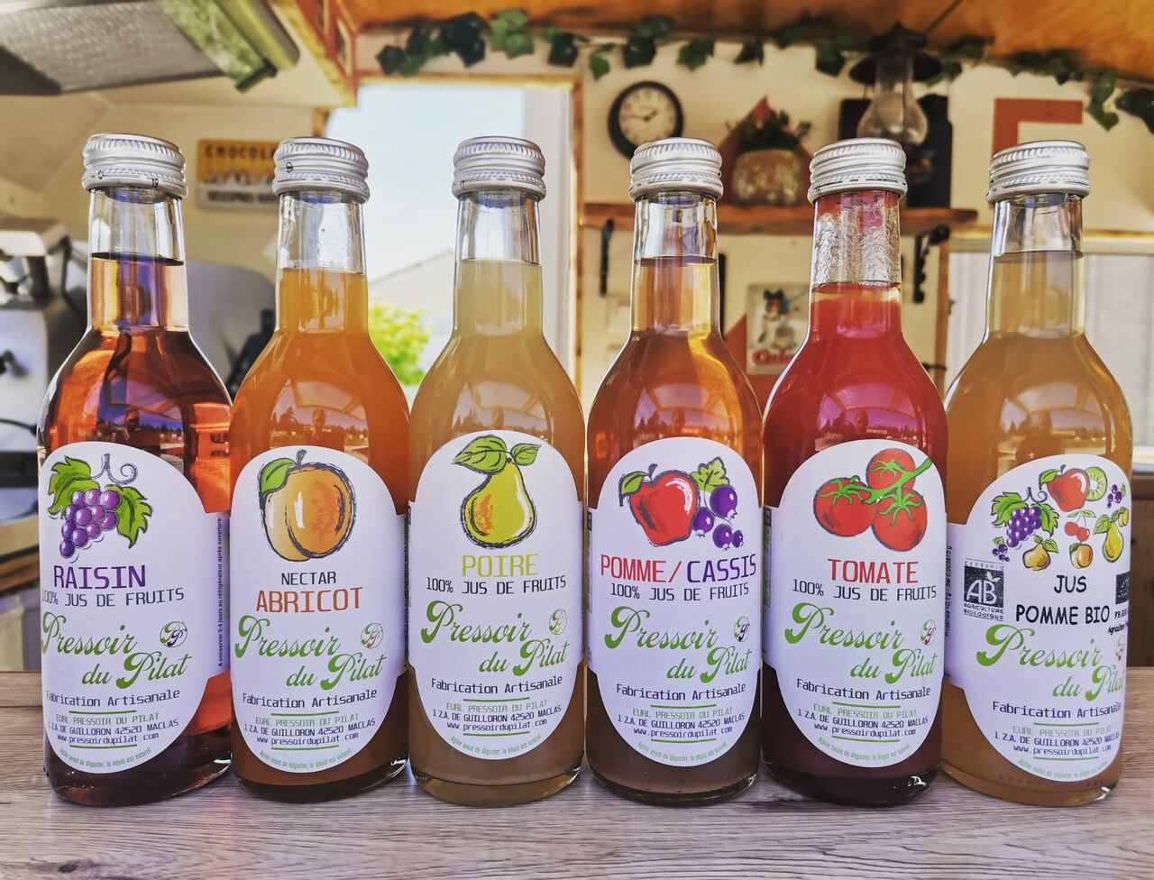 JUS ARTISANAUX - PRESSOIR DU PILAT MACLAS