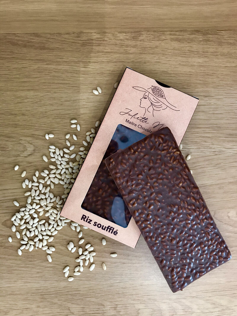 Tablette riz soufflé version lait 