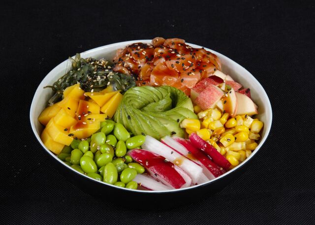 Poké Bowl Saumon 14€