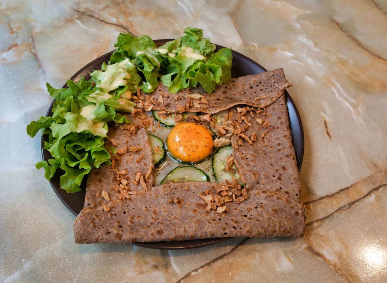Crêperie 'AU BON COIN'
Galette Végétarienne