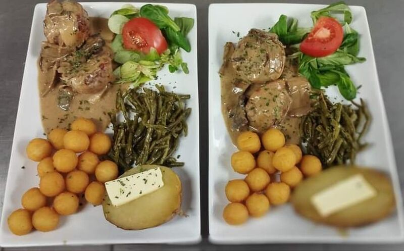 Paupiette de veau forestière