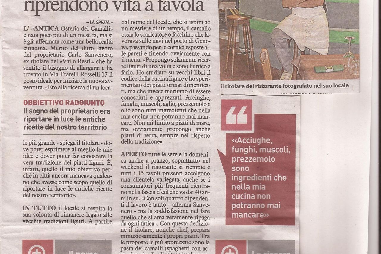 La storia della Liguria nei nostri piatti