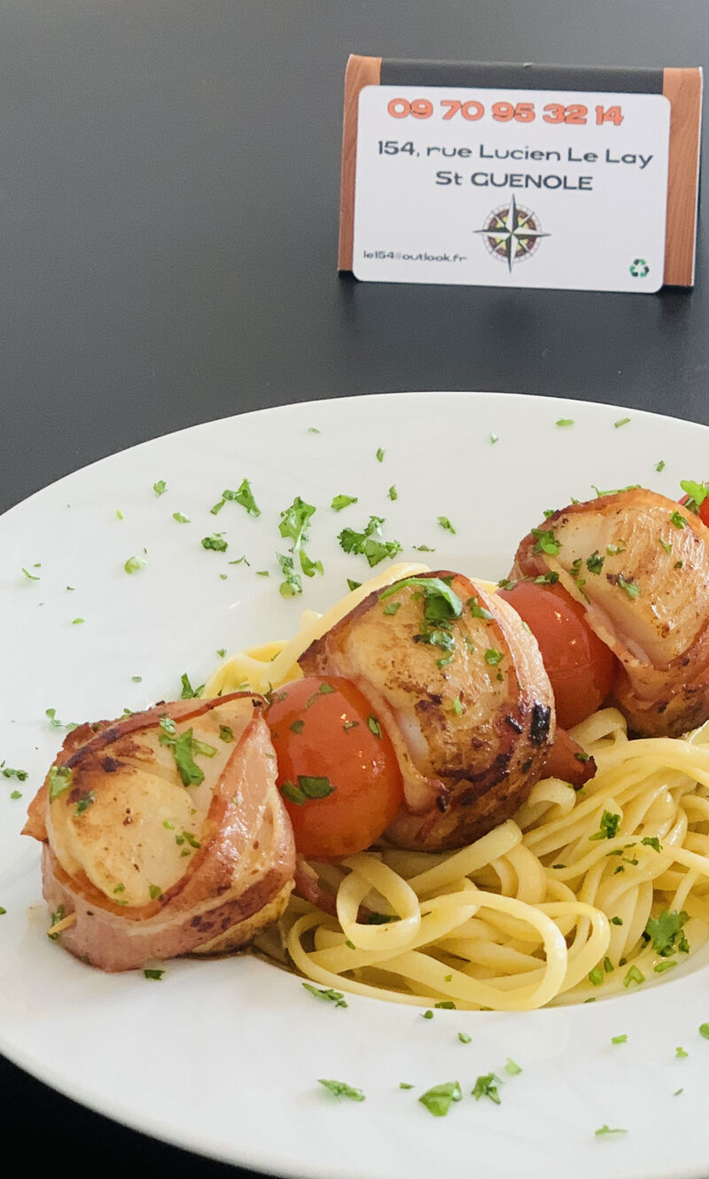 Incontournable La Brochette de Saint Jacques 