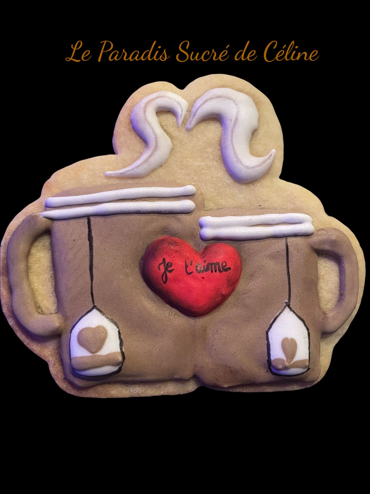 Sablé vanille et glaçage royale