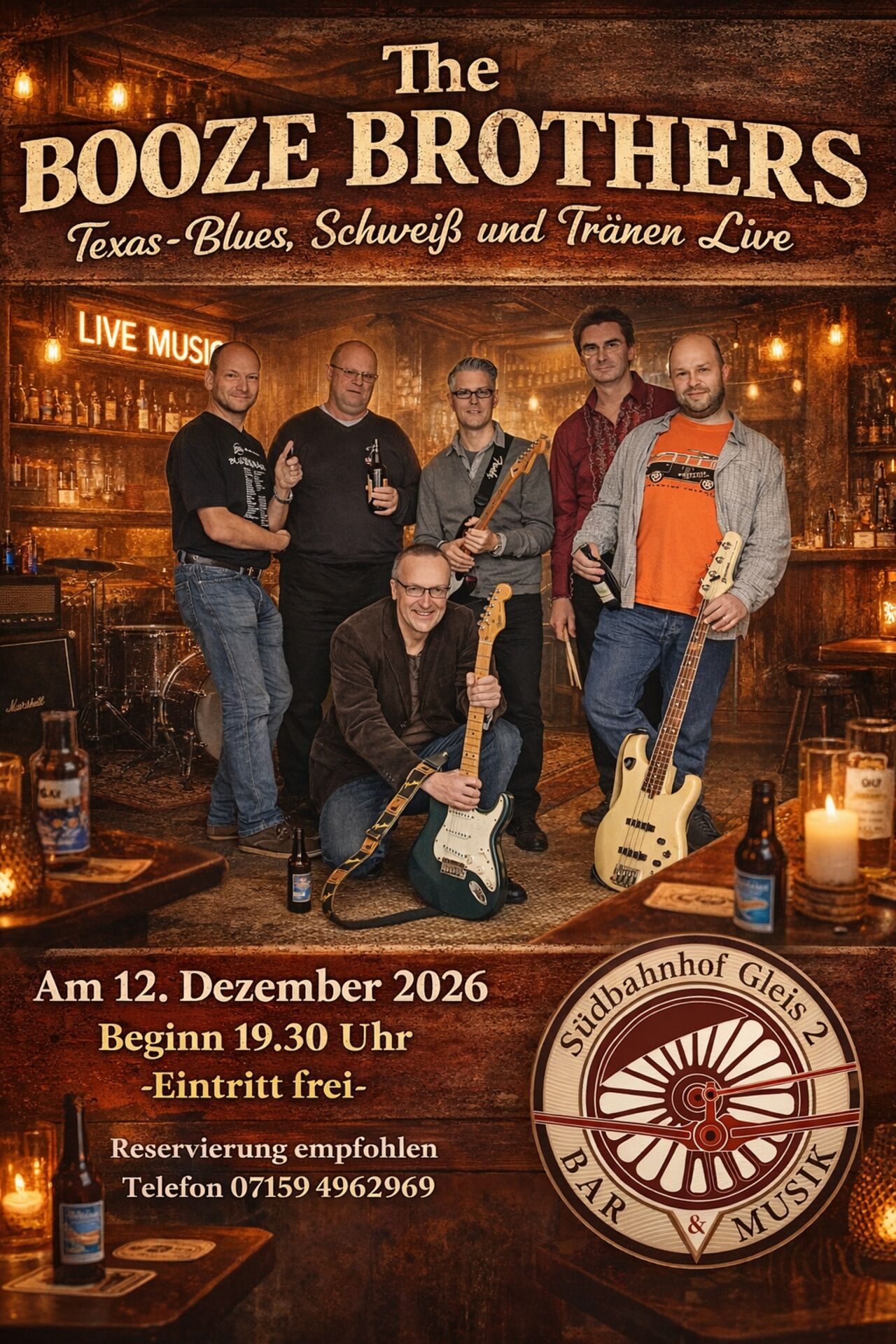 The Booze Brothers Live