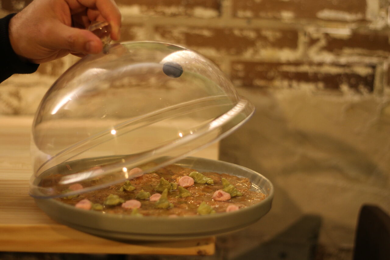 Salmón ahumado al frio