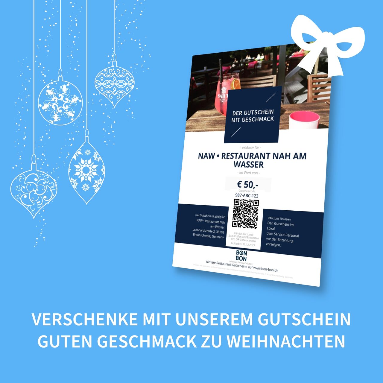 NAW zum Verschenken