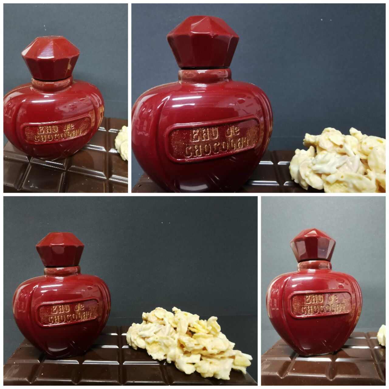 bouteille parfum (7,50 cm) sur tablette 