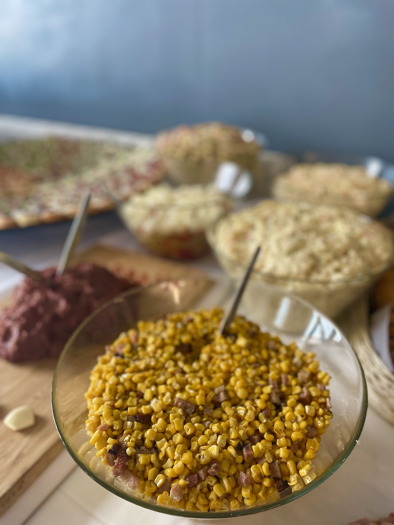 Kukuřice se slaninou