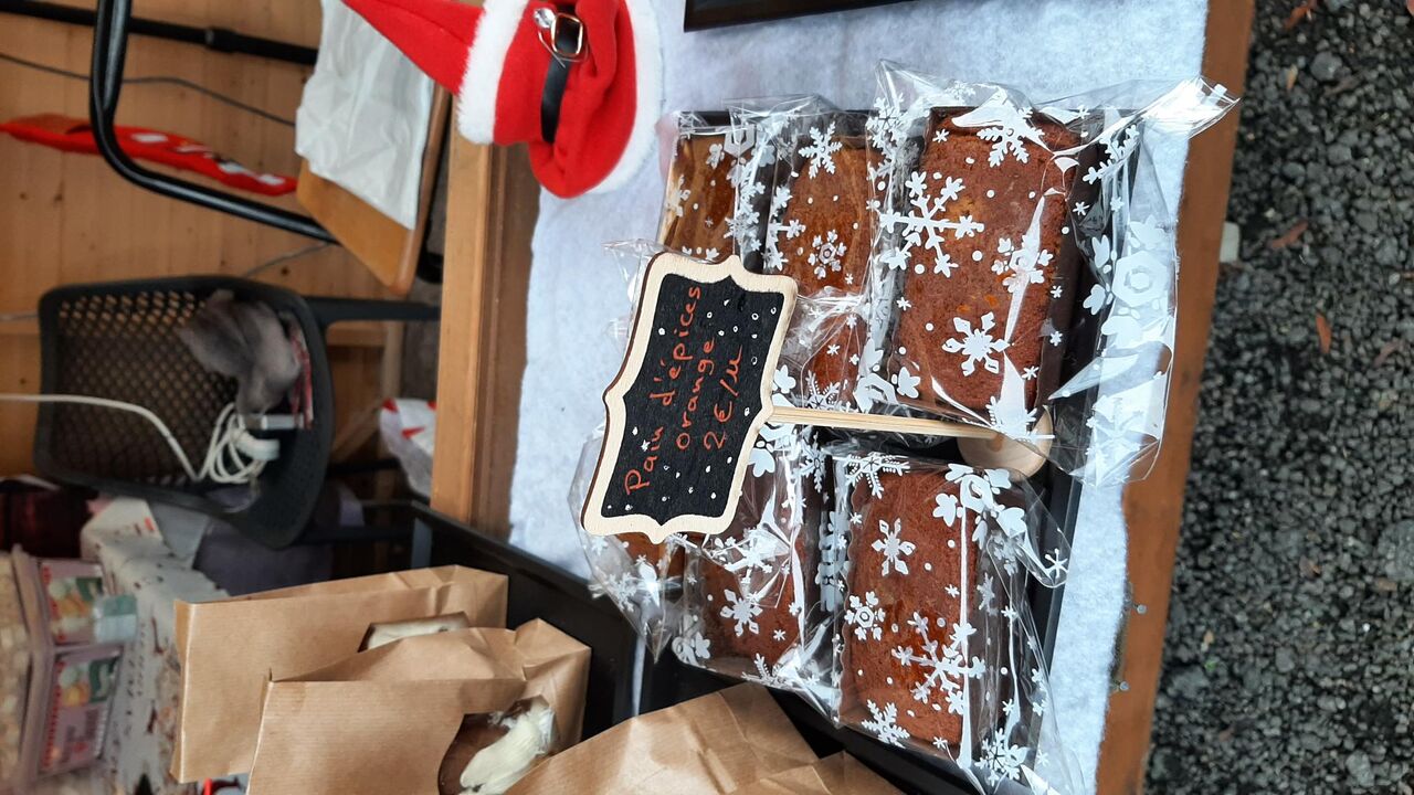 Le pain d'épices à l'orange