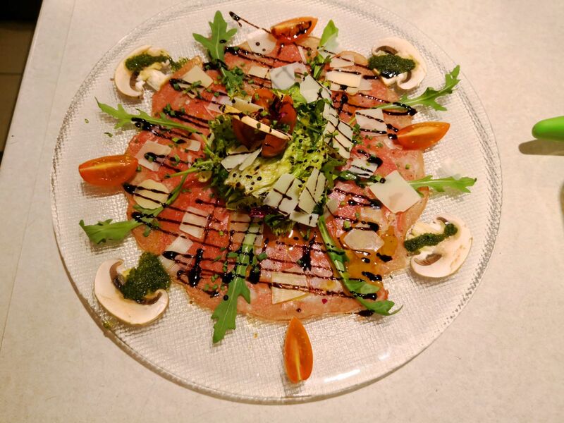 Argentinisches Rinder Carpaccio