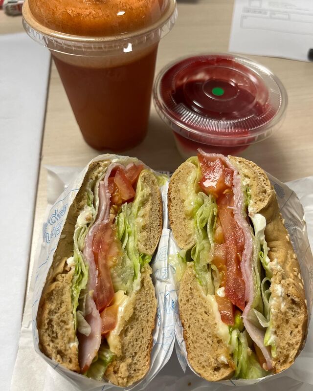 Bagel et Smoothie du Mois de Novembre et Panna Cotta fruits rouges