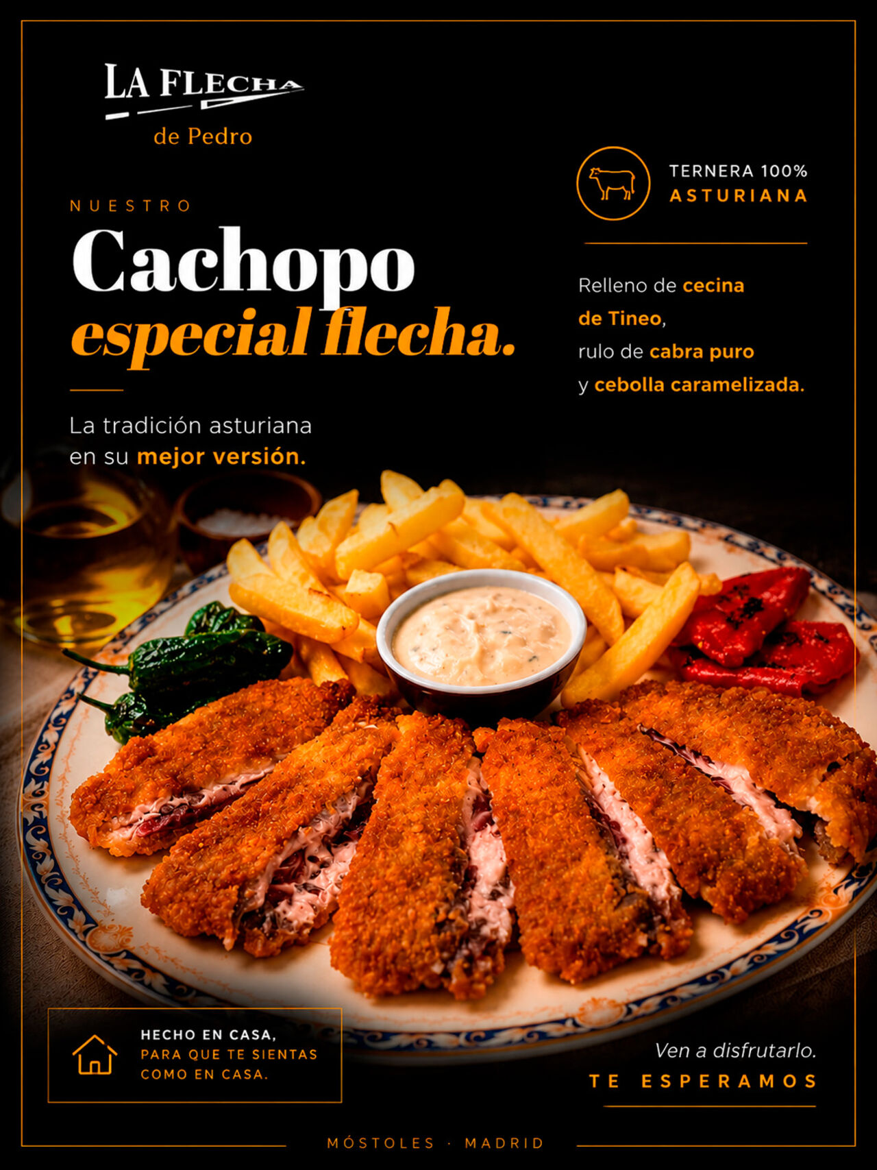 Descubre nuestro plato estrella: El Cachopo Especial Flecha