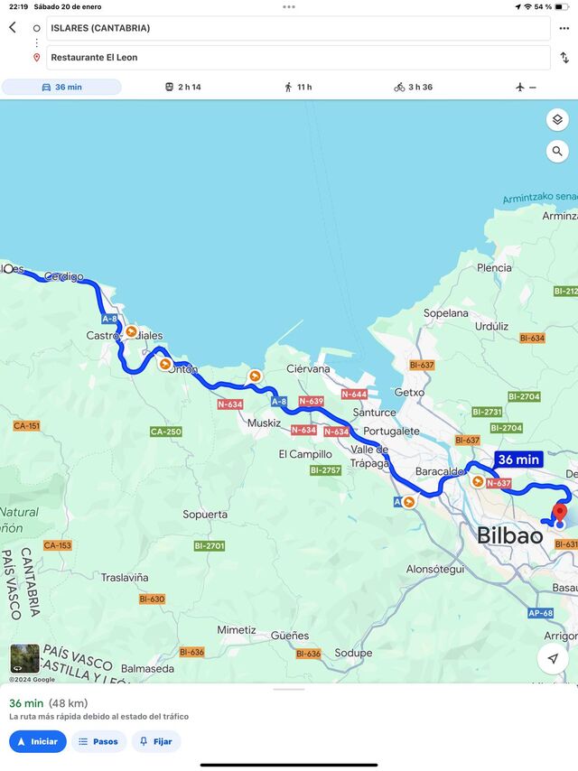 Desde Islares (Cantabria)