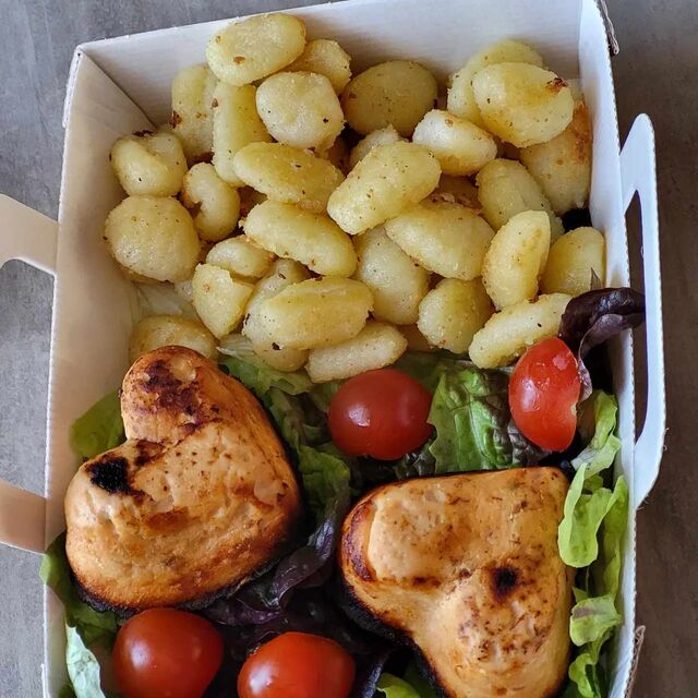 Terrine 2 saumons et ses Gnocchi maison