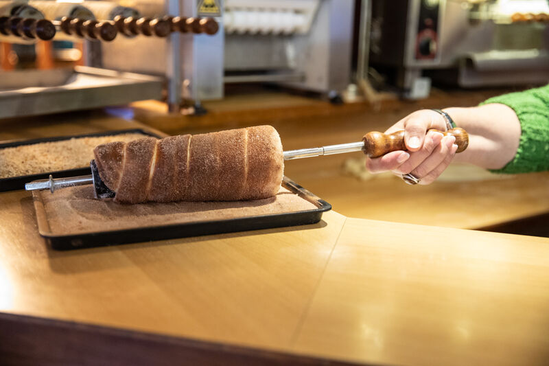 ...während der Arbeit...