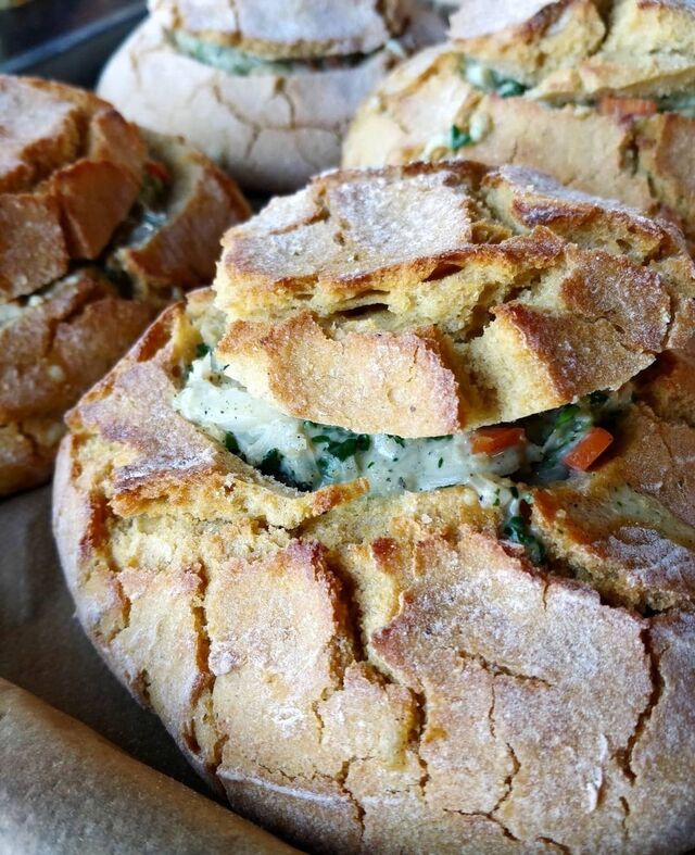 Broa de Milho recheada