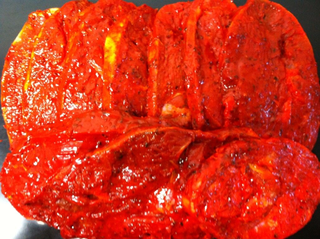 Tranche de gigot assaisonné 16.50 € / kg