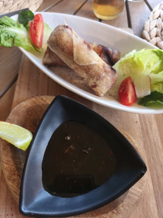 nems maison au poulet