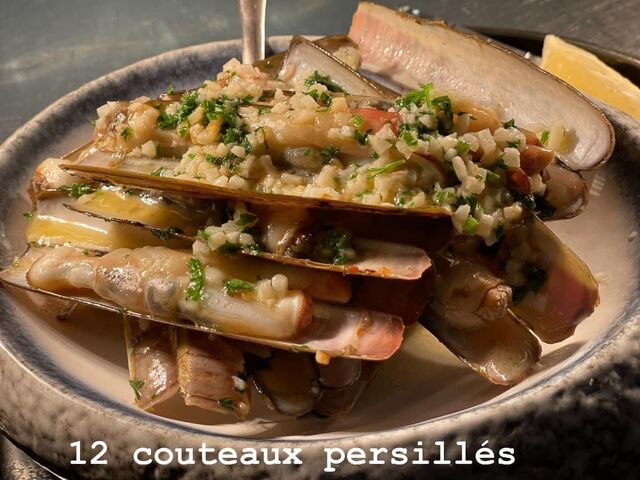 Couteaux en persillade