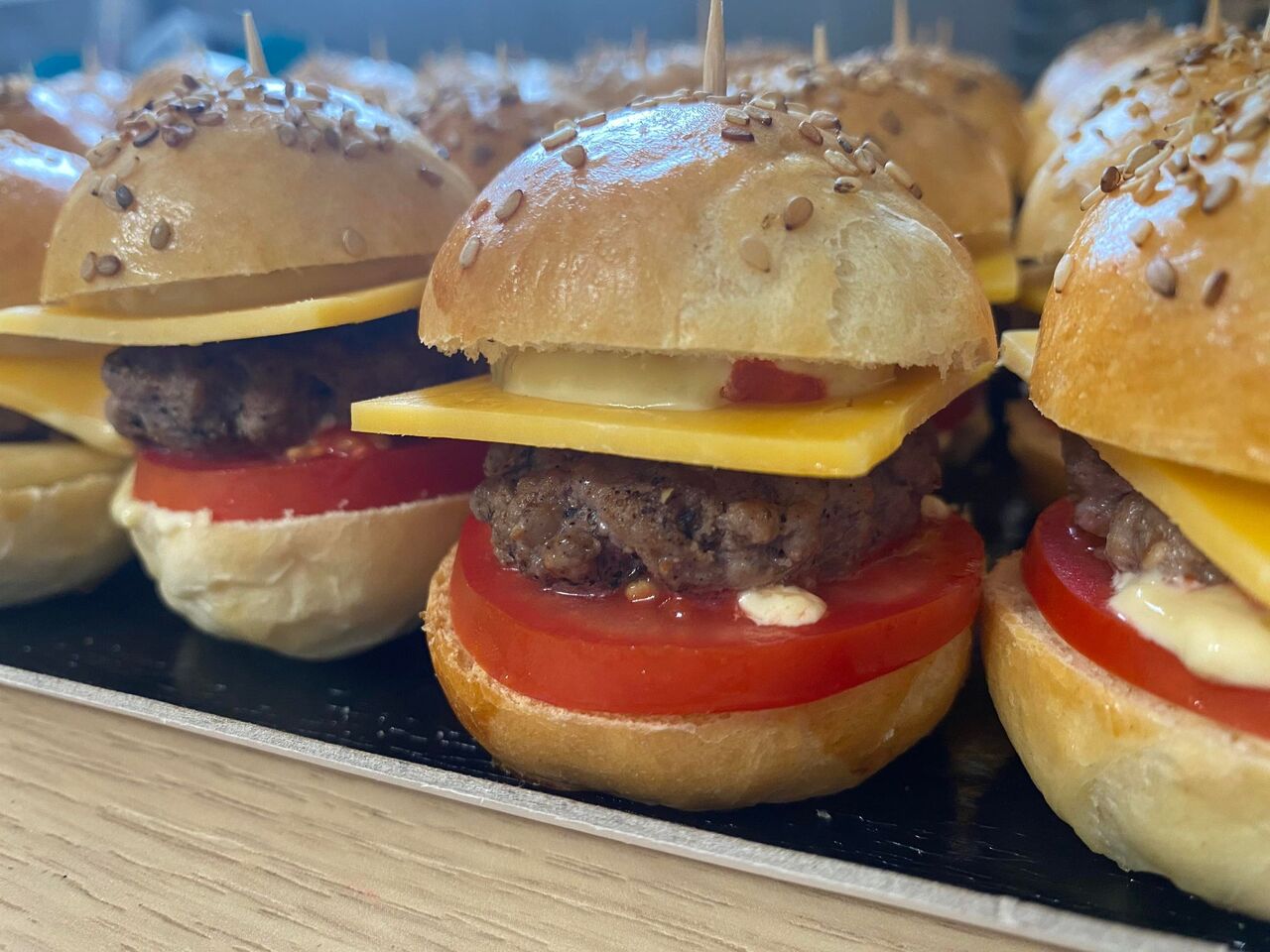 Mini burgers boeufs