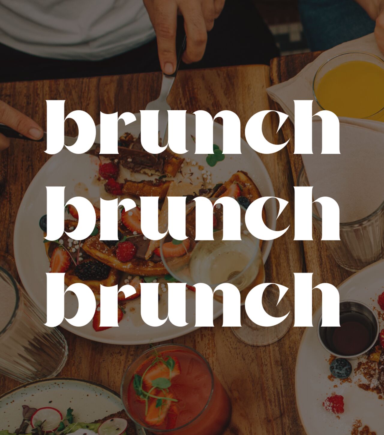 BRUNCH Buffet à volonté