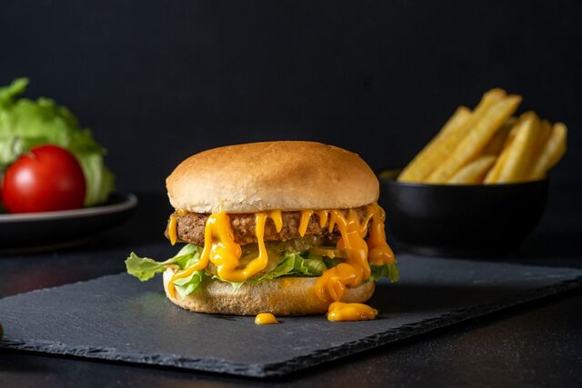 Kedvenc burger gyerek méretű 