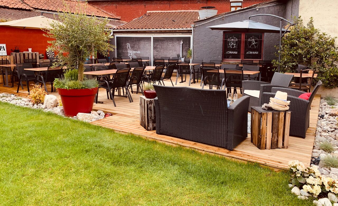 Côté terrasse