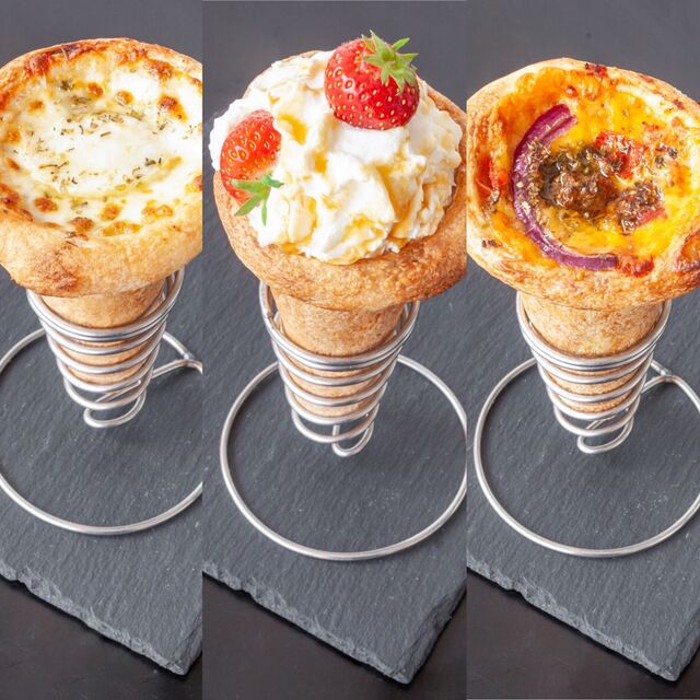 Chèvre miel / fraise-spéculos / picono