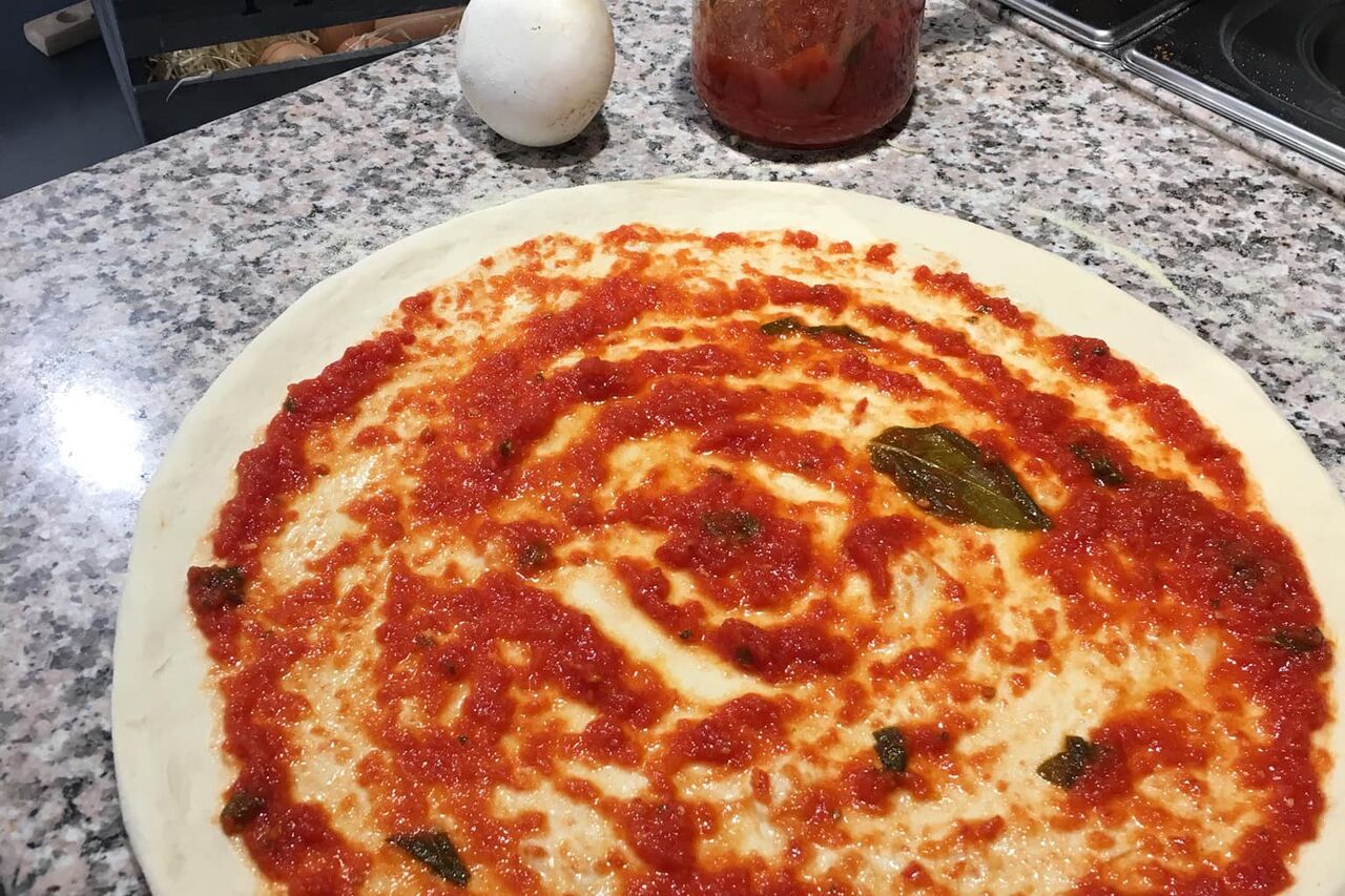 Notre pâte à pizza 🍕