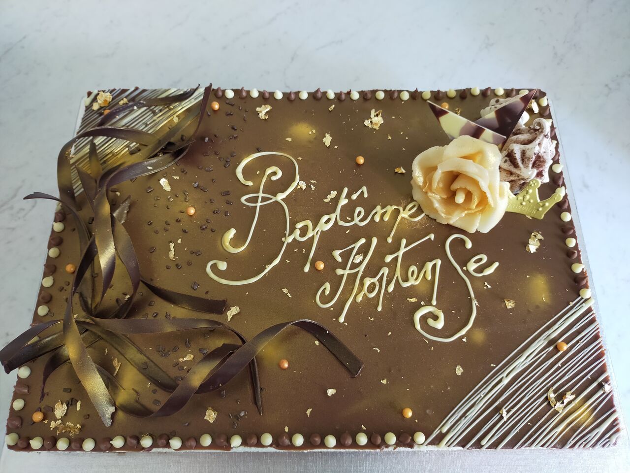 Entremet 3 chocolats