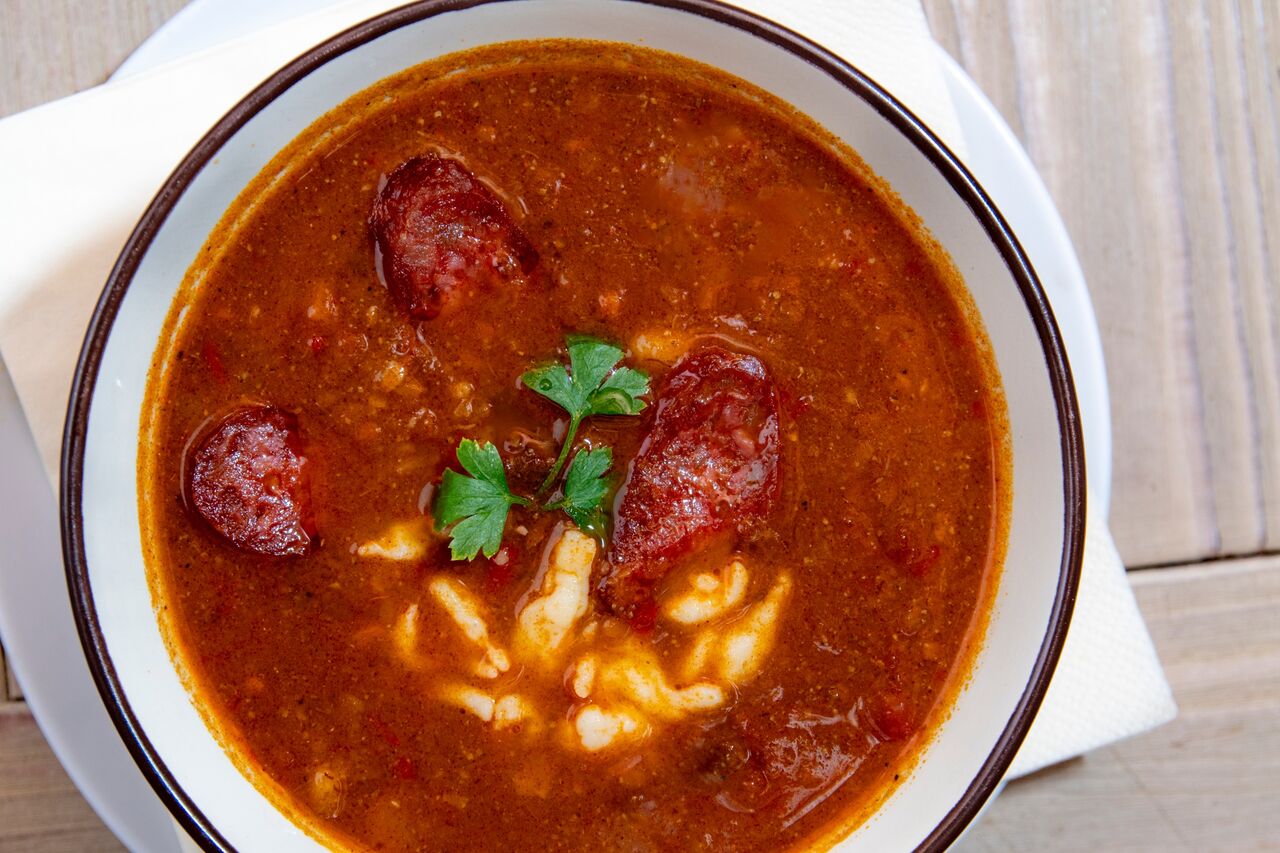 Gulaș cu fasole a la Jokai