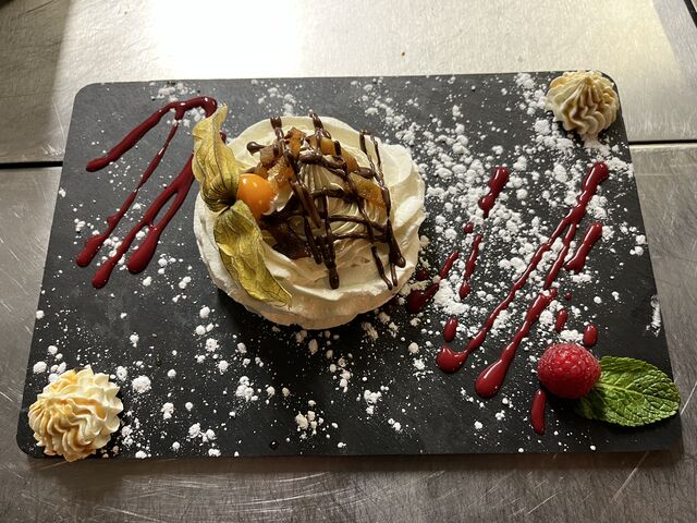 Pavlovas poire chocolat