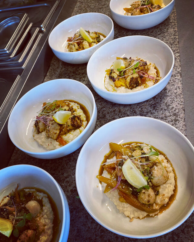 Risotto St Jacques ✨