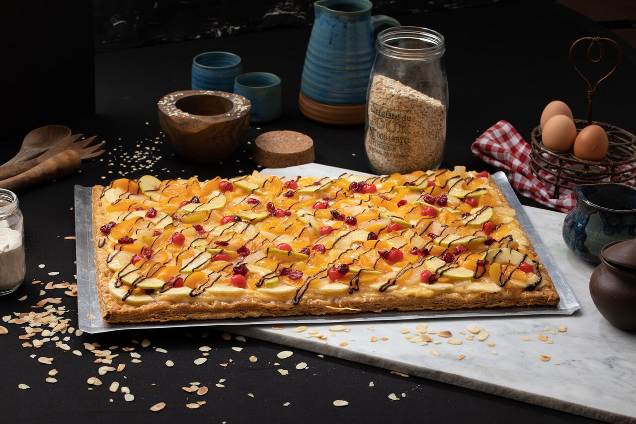 TARTE AUX FRUITS 30 PERSONNES (DIFFÉRENTES POSSIBILITES)
40€