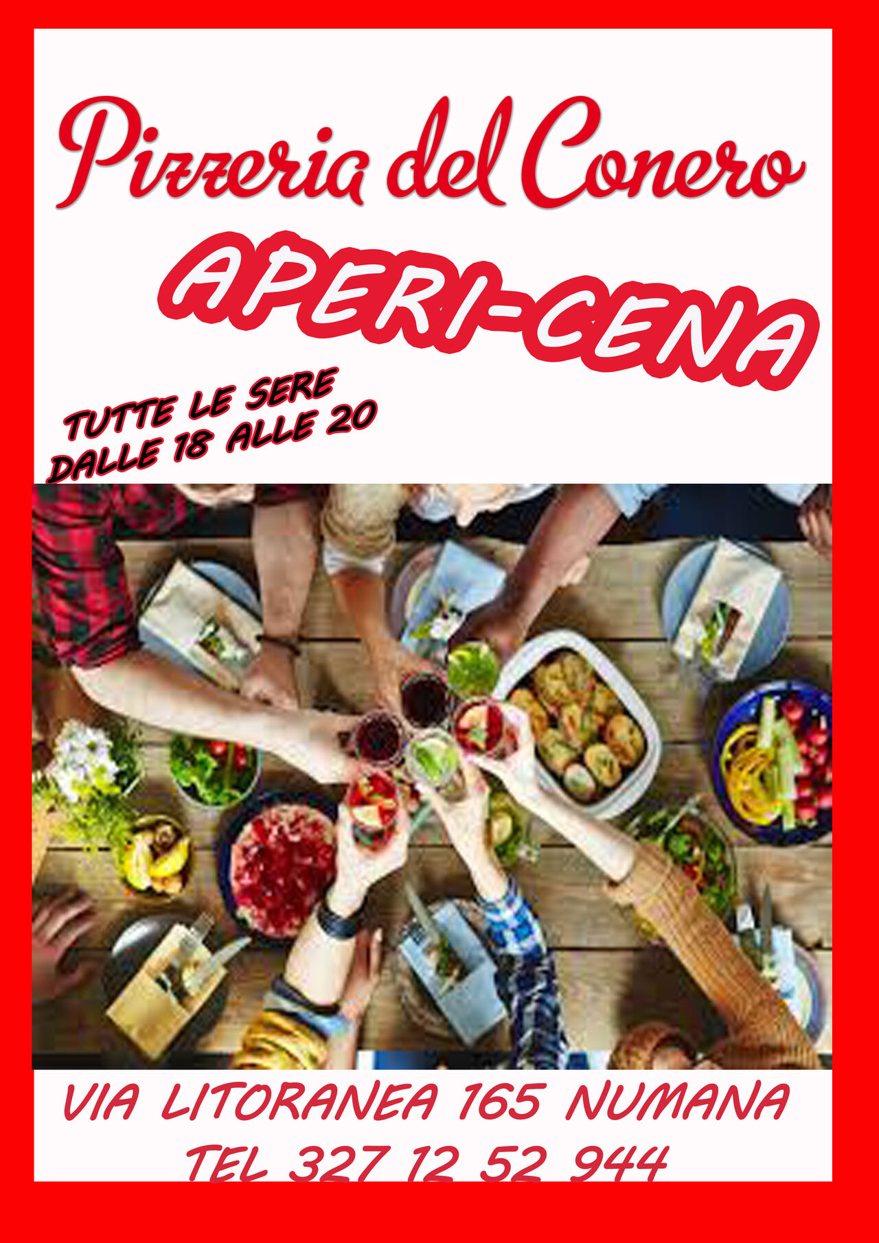 APERITIVI TUTTI I GIORNI DALLE 18 ALLE 20