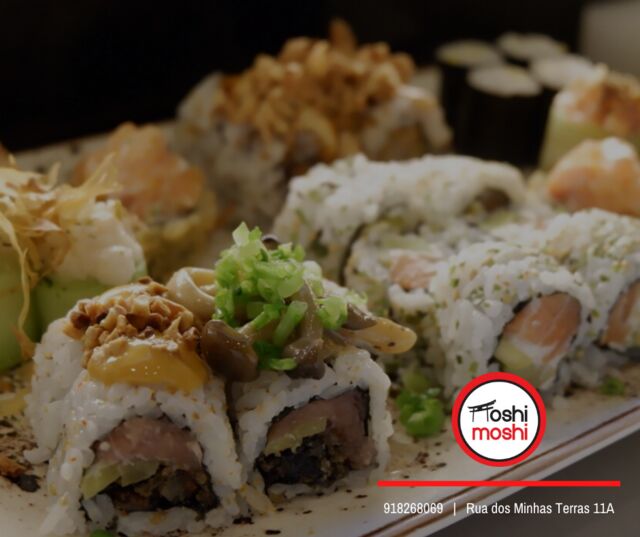 ✔️Sushi confecionado no momento do seu pedido!
✔️Utilizamos peixe e verduras locais! 