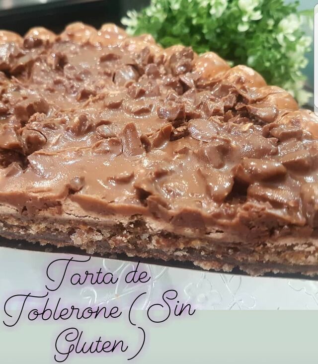 Tarta de Toblerone (Sin gluten)