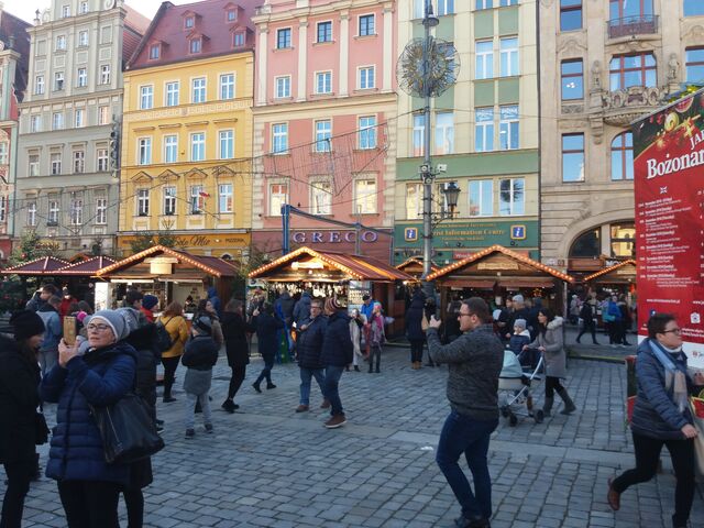2018 vánoční Wroclaw