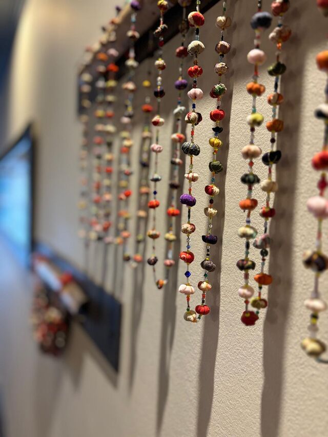 ADORNO JAPONÉS-COLLAR DE CHIRIMEN