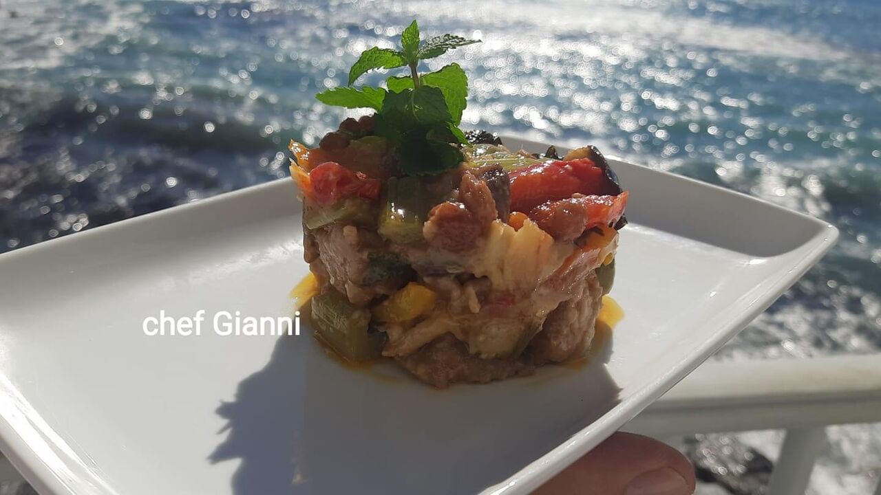 Caponata di pesce spada