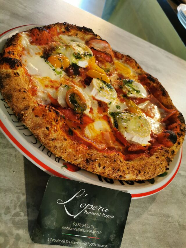 Pizza aux graines spécial maison