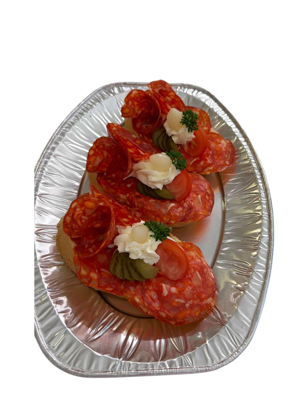Chlebíček chorizo