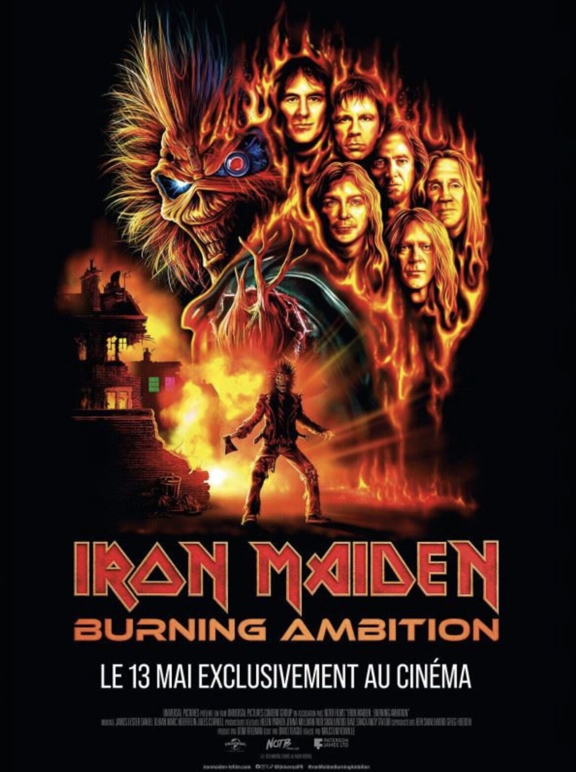 Iron Maiden: Burning Ambition 1h46 - Tous Publics