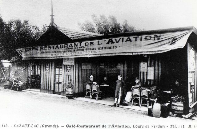 LE RESTAURANT AU DEBUT DU SIECLE