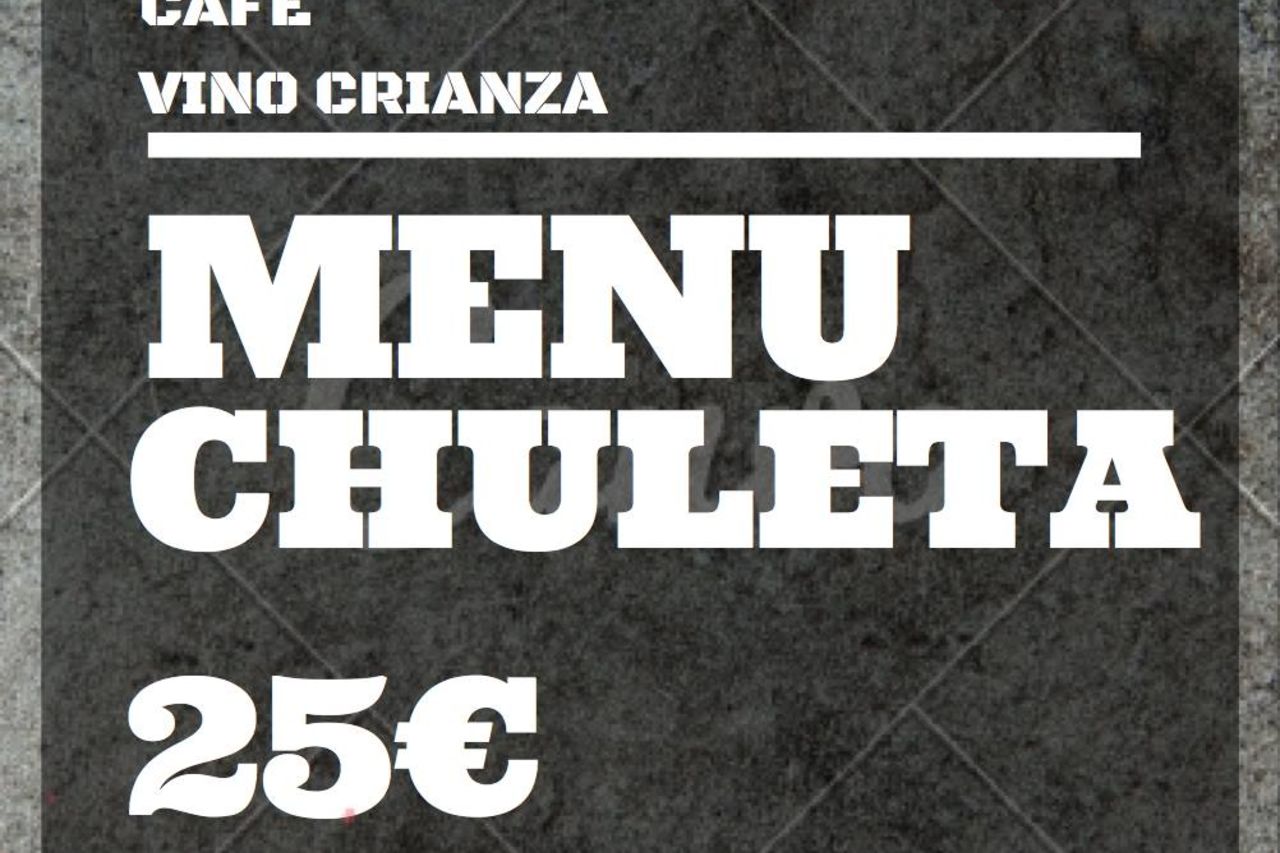 MENÚ TXULETA MENUA