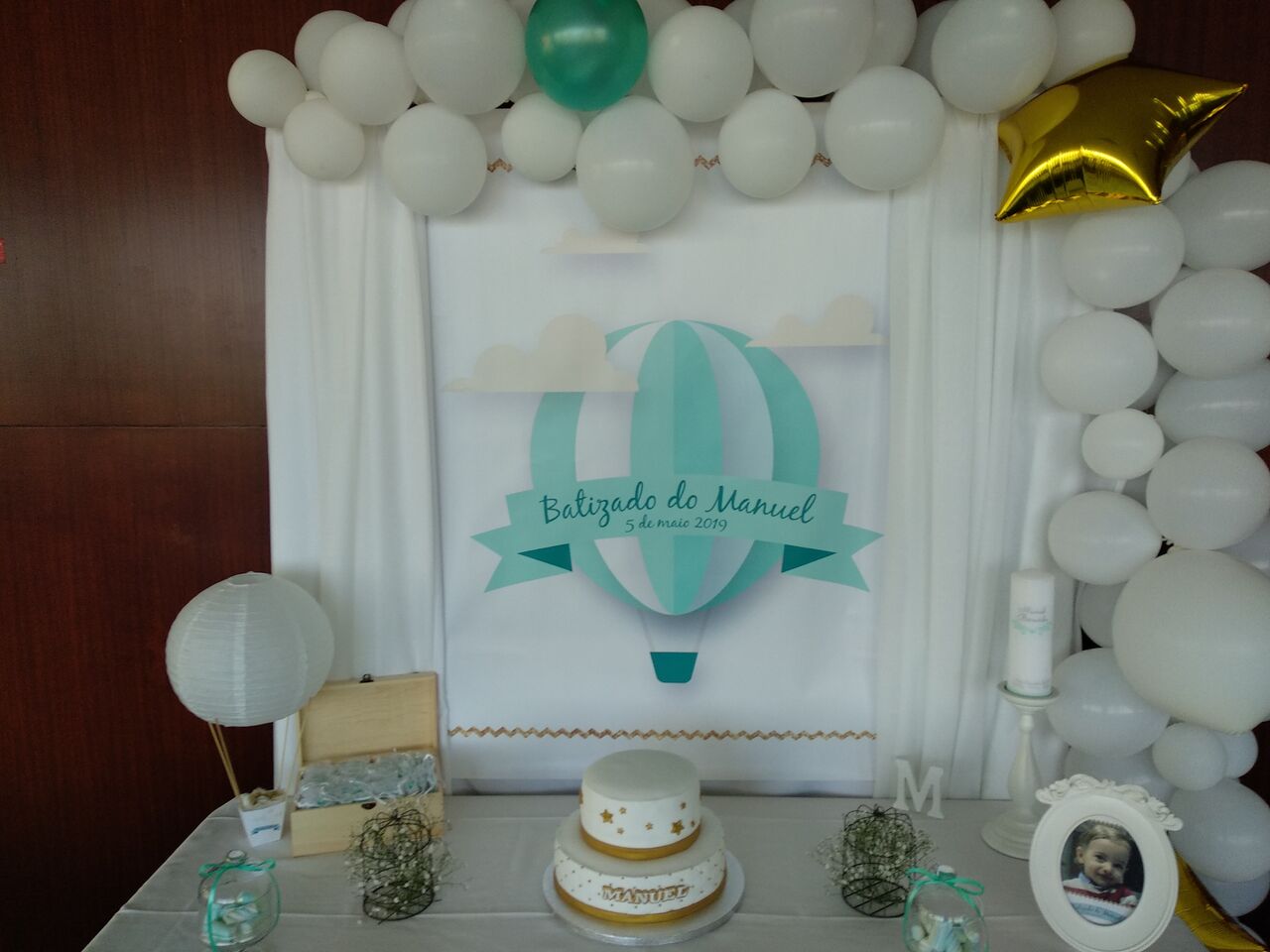 Festas de aniversários, batizados 